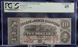 1863 N $10 p~m[XJCi-[[ - 1863 N 1  1  S/N 1285 PCGS 45