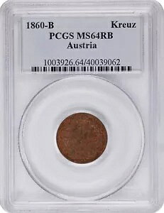 I[XgA 1 NCc@[ 1860-B NjJǁB KM# 2186 PCGS: MS 64 bhuEB #C470
