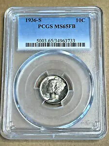 1936-S }[L[ Vo[ _C PCGS MS65FB F