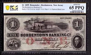 1855 $1 {[f^E oLO j[W[W[Ŏc PCGS B GEM 65 PPQ