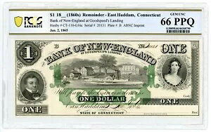 18XX $1 �j���[�C���O�����h��s�A�O�b�h�X�s�[�h���� - �R�l�`�J�b�g�m�[�g PCGS 66 PPQ