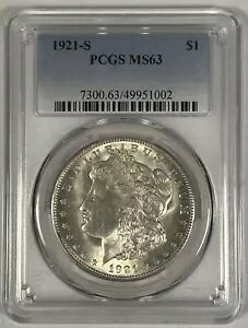1921-S [K Vo[ 1 h RC PCGS MS 63 (2)