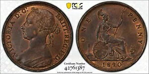 1890N CMX 1yj[ PCGS MS64 RB Pop 11/1 Finer RB Great Surfaces 1858