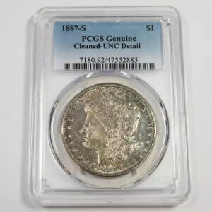 1887 S PCGS UNC ڍ - K 1 h #51176B