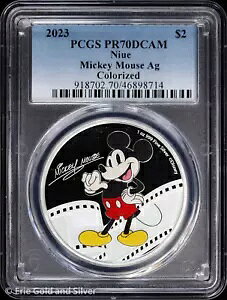 2023 $2 jEG 1 IX Vo[ v[t J[CYh ~bL[ }EX PCGS PR 70 DCAM