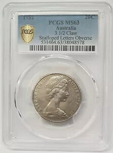 I[XgA 1981 NB 22 20 ZgB܂܂ 3 1/2 ܂̃z^eLB PCGS MS63