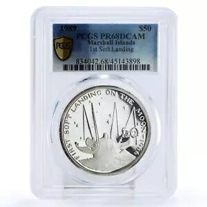 }[V 50 hʏ PR68 PCGS  1989