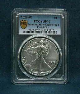 2021 W $1 o[jbVVo[ AJC[O TYPE-2 PCGS SP70 t@[XgXgCN