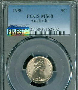 1980 I[XgA 5 Zg PCGS MS68 PQ MAC ō & X|bgX *
