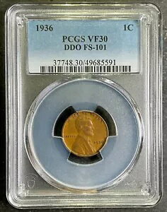 PCGS VF30 1936-P J[ EB[g Zg 1c FS-101 DDO d_C\oGeB ST
