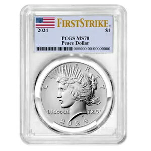 2024 $1 ���a��h�� PCGS MS70 FS �t���O ���x��