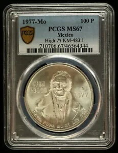 LVR 1977  100 y\ 77 KM 483.1 PCGS MS 67