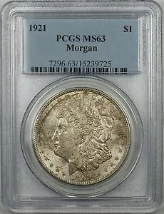 1921 [K Vo[ 1 h RC PCGS MS-63 g[ (BR-27 L)