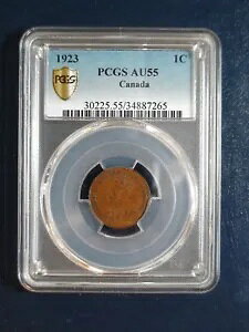 1923 Ji_ 1 Zg PCGS AU55 x^[fCg 1C RC̔iŔ̔܂!