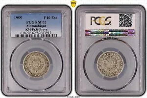 Ur[N Vo[ 10 GXN[h UNC RC 1955 N KM#Pr36 PROVA ESSAI PCGS SP62
