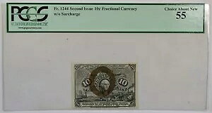 _l1244  2  10c [ʉ PCGS Choice V 55 ɂ