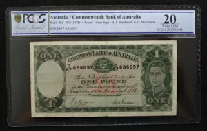 1938 �V�[�n�� �}�N�t�@�[���� R29 �I�[�X�g�����A 1 �|���h PCGS �O���[�h �x���[�t�@�C�� 20