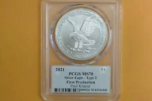 2021 $1 AJ Vo[ C[O 1IX PCGS MS70 WFh Iu Ct |[ NEX T2