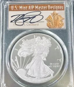 2018 S �V���o�[ �C�[�O�� $1 PCGS PR70 DCAM 1 ���ڔ��s�t�B���f���t�B�A �A�[���f�R �R�C��
