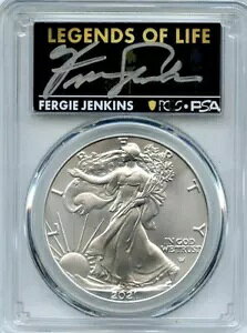 2021 ^Cv 2 񐶎Y Vo[ C[O LEGENDS LIFE PCGS MS70 t@[M[ WFLX