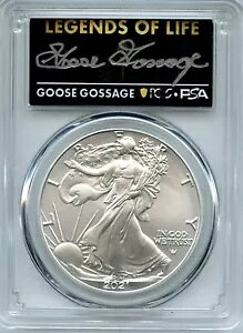 2021 ^Cv 2 񐶎Y Vo[ C[O LEGENDS LIFE PCGS MS70 O[X ST[W