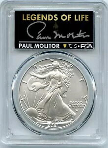 2021 ^Cv 2 񐶎Y Vo[ C[O LEGENDS LIFE PCGS MS70 |[ g[