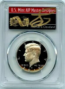 2019 S 50c ケネディ ハーフダラー PCGS 70 DCAM FDOI トーマス クリーブランド アローズ POP-25