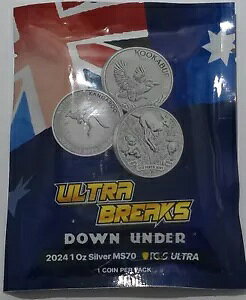 2024 PCGS ULTRA���I�[�X�g�����A�����p�b�N�R�C���̉���MS70��j��