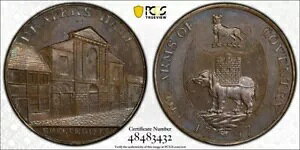 1797 GB�E�H���b�N�V���[ �P���v�\���� 1/2 �y�j�[ �R���h�� �g�[�N�� PCGS MS63BN Lot#G5881