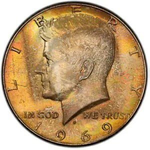 MS66 1969-D 50C PlfB Vo[ n[t_[APCGS S - Ȃ背C{[ g[