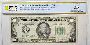 ?? 1934-A 100 hAMsVJS Fr.2153Gm-Mule