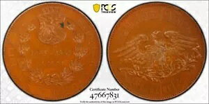 1895�N �h�C�c �t�����N�t���g50���N�L�O �t�F�j�b�N�X���_�� PCGS SP63 Lot#GV6915