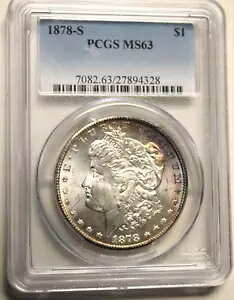 1878 S [K h PCGS MS63BOF!!