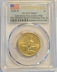2020 DA - MD Cmx[V h MS67 nbu] PCGS t@[Xg XgCN