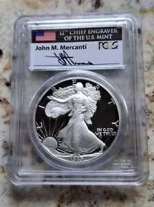 1989 S �v���[�t �V���o�[ �C�[�O�� PCGS PR69DCAM �W���� �����J���e�B ���M�T�C������t���b�O ���x��