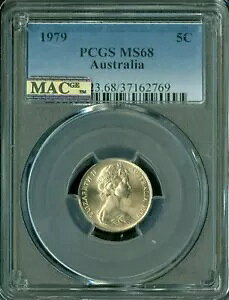 1979 I[XgA 5 Zg PCGS MS68 PQ ōO[h MAC X|bgX A *