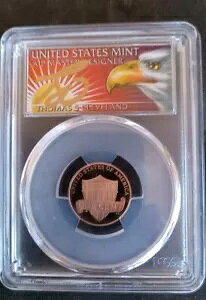 2020-S PR70DCAM RD FDOI SHIELD トーマス クリーブランド イーグル ラベル