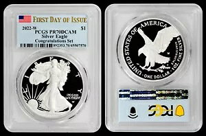2022-W $1 ߂łƂ Vo[ C[O PCGS PR70DCAM s 