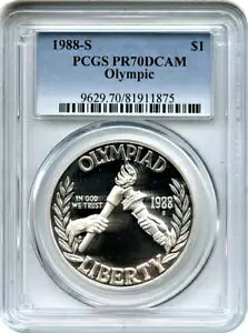 :1988-S S1$ IsbN-\E-LO-Vo[-_[ PCGS PR-70-DCAM gbv|bv