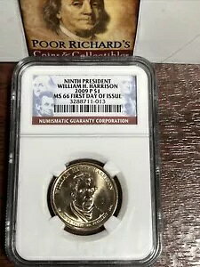 �E�B���A�� H �n���\�� 2009P $1 NGC MS66 ���s�����B��9��哝�́B SDL1030