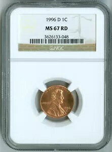 1996 D NGC MS67 RD J[ ZgArWlXAڂ̖́AS[WXȐFƋP!