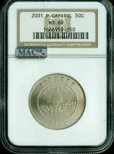 2001 P Lsg rW^[ Z^[ 0.5 h NGC MAC MS 69 MAC X|bgX *