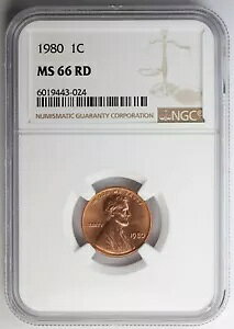 1980 NGC MS 66 RD �č� / �A�����J�� �����J�[���L�O�Z���^�[