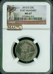 2013 S tH[g }Nw[ p[NX NH[^[ NGC MS67 PQ 2ND FINEST REGISTRY MAC X|bgX *