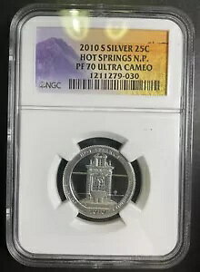 NGC PR70 2010-S zbg XvOX NH[^[ 25c p[tFNg PF70UC uXg zCg UC Vo[ c1