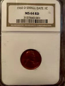 1960 D NGC MS64 bh X[ fCg J[ A Zg fo[ ~g