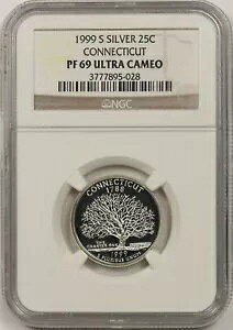 1999-S Vo[ Rl`Jbg VgB NH[^[ 25C PF 69 Eg JI NGC