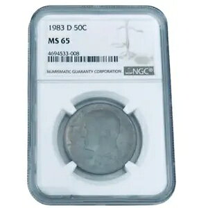 1983-D 50C PlfB n[t_[ MS 65 NGC WF P[X RC fo[