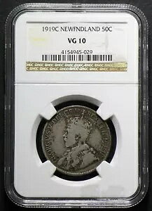 1919 �j���[�t�@���h�����h 50c �V���o�[ NGC VG10 #21861q