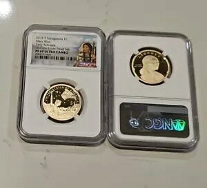 2019 S Sacgawea $1 Mary Ross PF 69 ULTRA CAMEO from 10 - �R�C�� �V���o�[ �v���[�t �Z�b�g